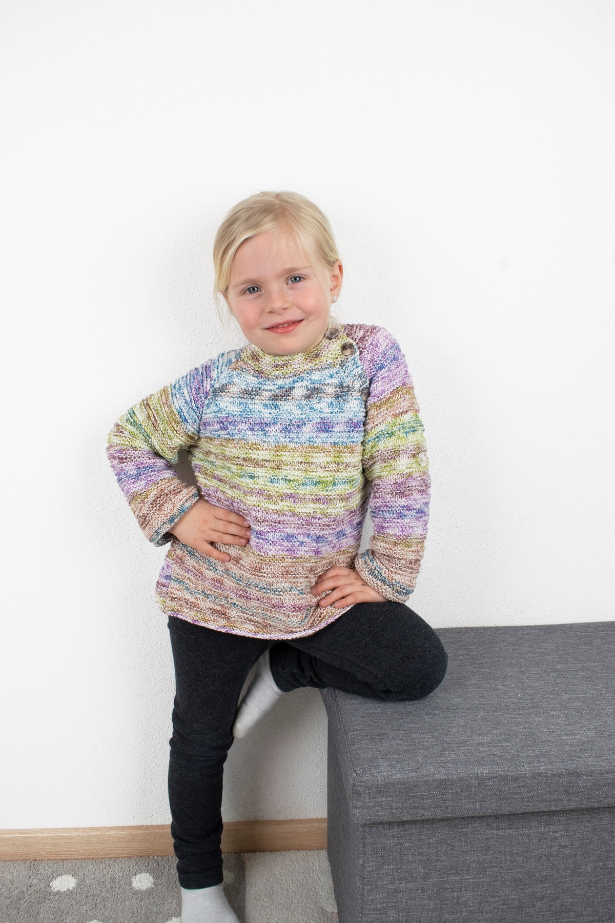 Raglanpullover | Anleitungsheft | Wolle Orata Design Color Linie 514  | Stricken | ONline