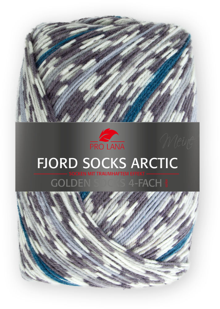 Fjord Socks Arctic - 4-fach Sockenwolle von Pro Lana 0283