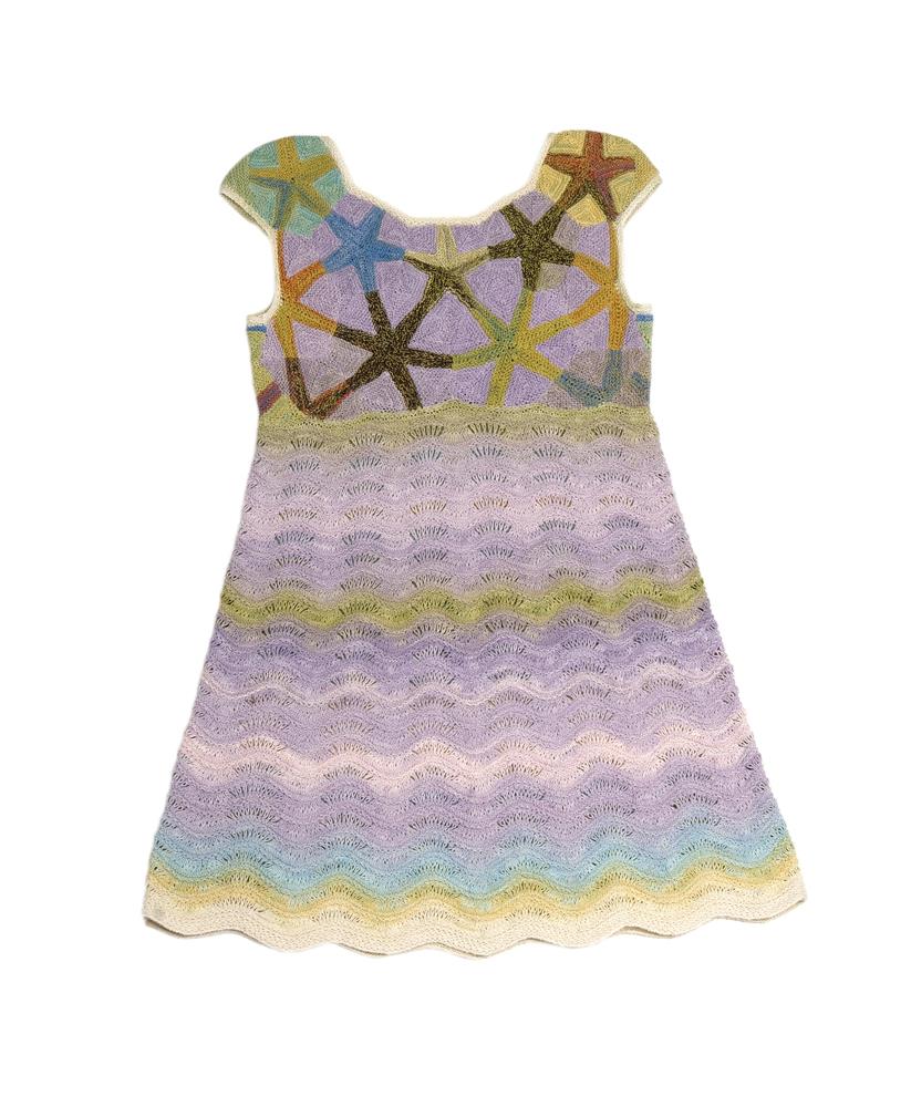 Kleid "Fairy tale" | Anleitungsheft | Wolle Crazy Cotton Stärke 4  | Stricken | Unjung Yun