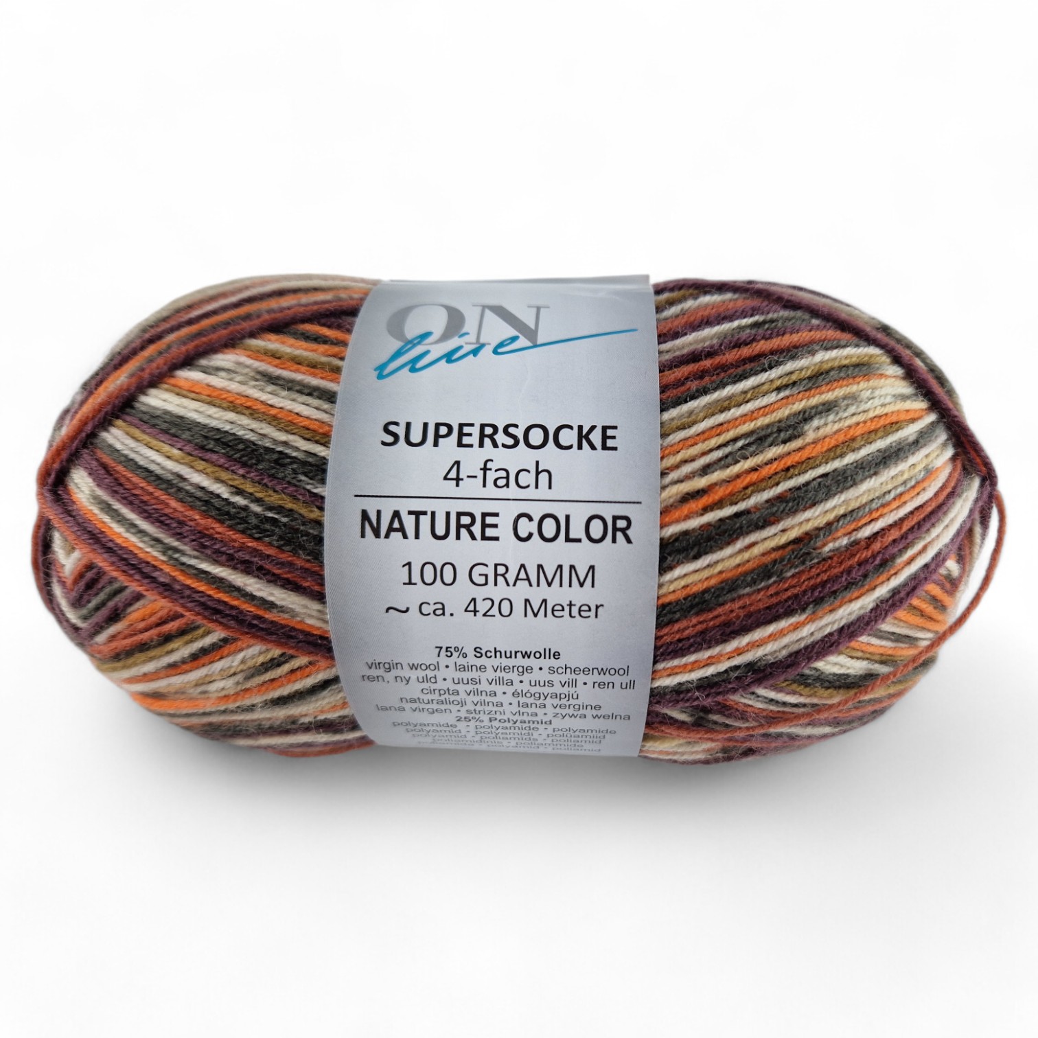 Supersocke Nature Color 4-fach von ONline