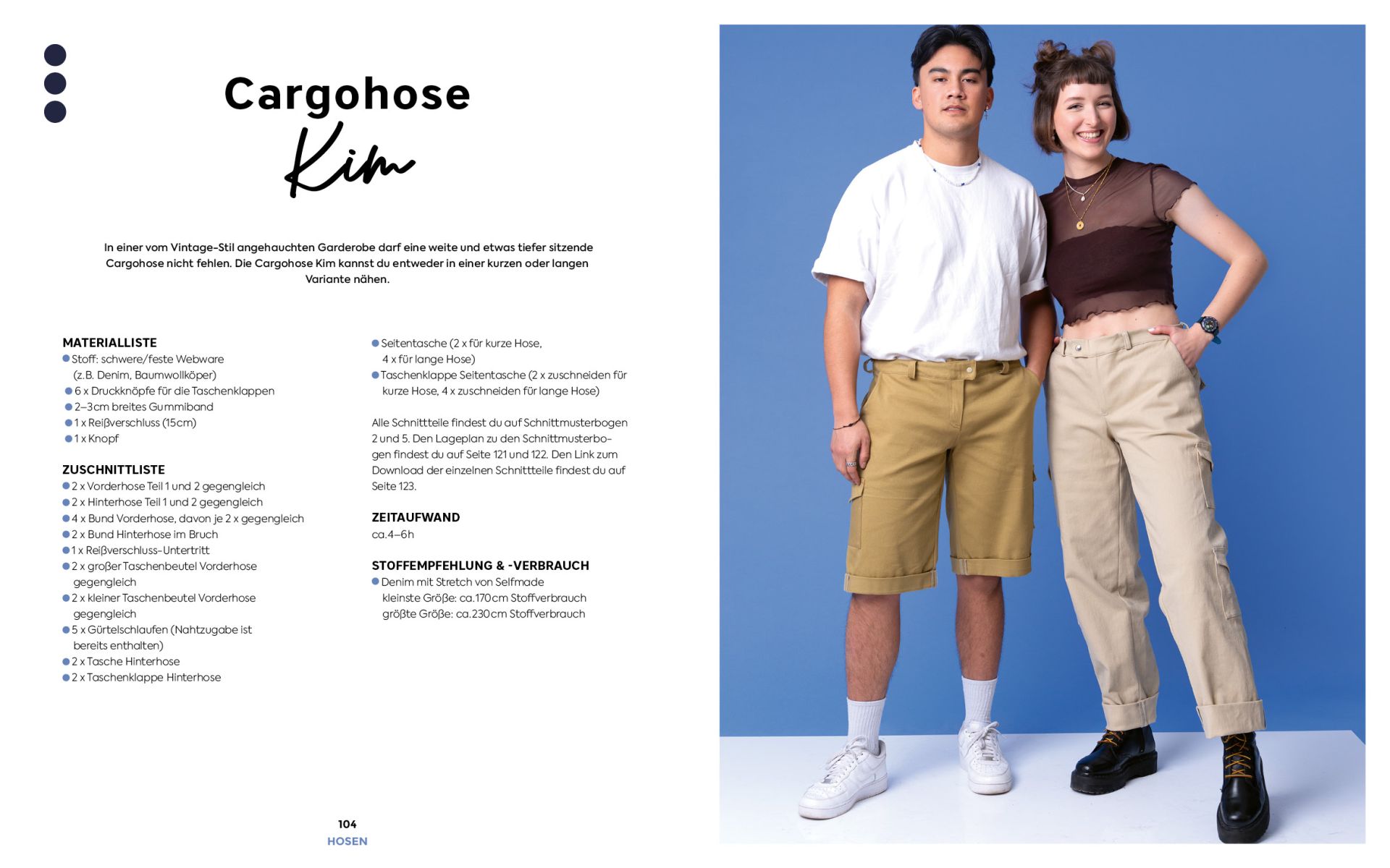 Unisex-Kleidung nähen - Nähprojekte im Oversize-Look