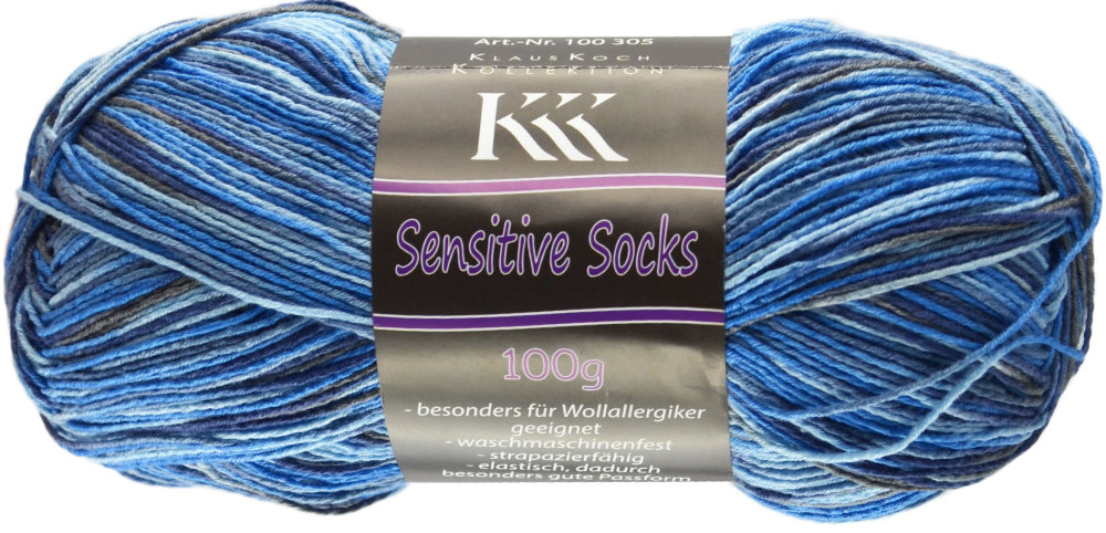Sensitive Socks Color von KKK 0045 - blau color
