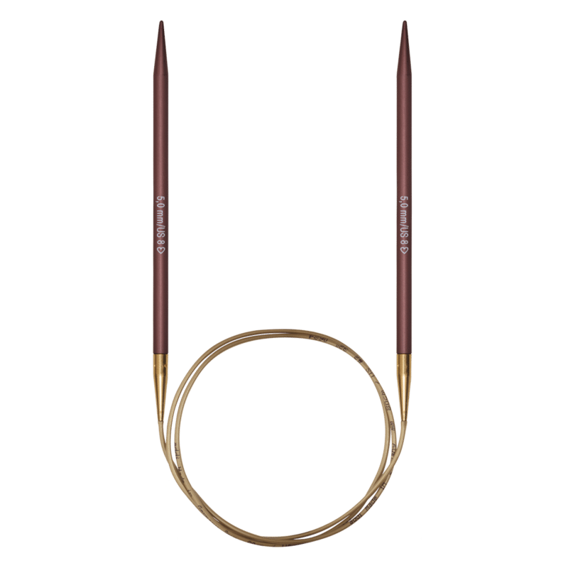 Rundstricknadel addiMystic Lace Aluminium Rundstricknadel addiMystic Lace Aluminium