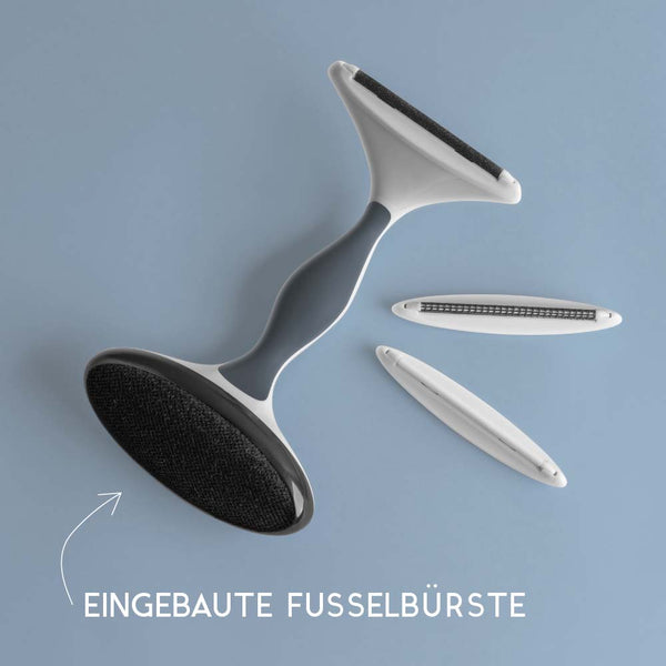 Fusselentferner mit Flusenbürste von Gleener Türkis Fusselentferner mit Flusenbürste von Gleener Türkis