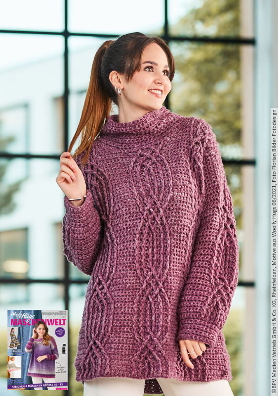 Pulli Like a Berry | Anleitungsheft | Wolle SHEEP  | Häkeln | Woolly Hugs
