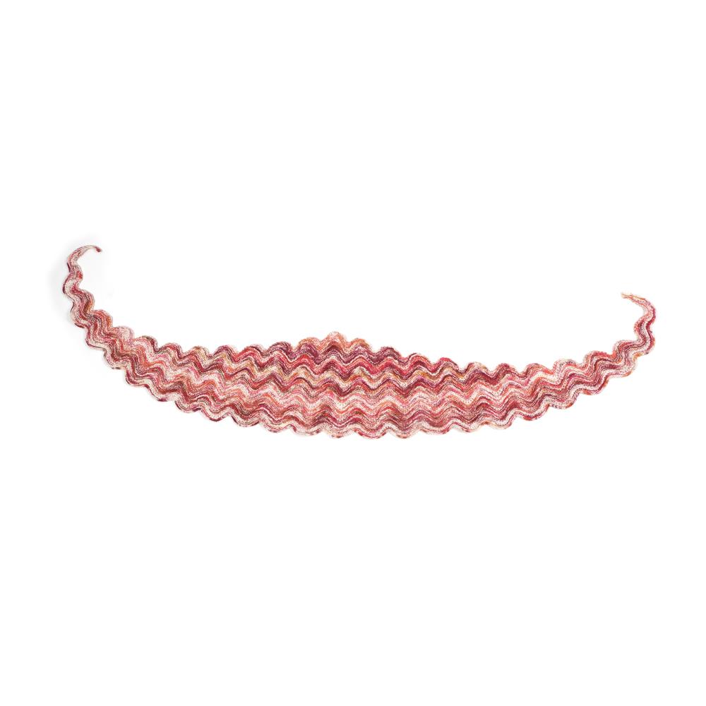 Wellen Schal "Kirschblüte" | Anleitungsheft | Wolle Wunderklecks  | Stricken | Bernd Kestler