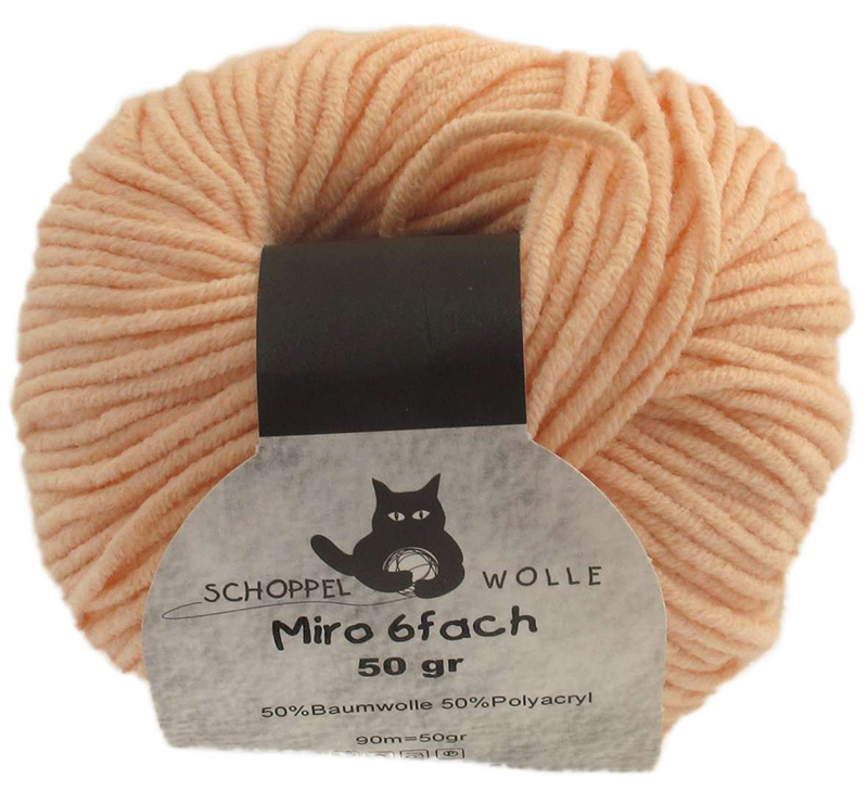 Miro 6-fach von Schoppel 0640 - Lachs