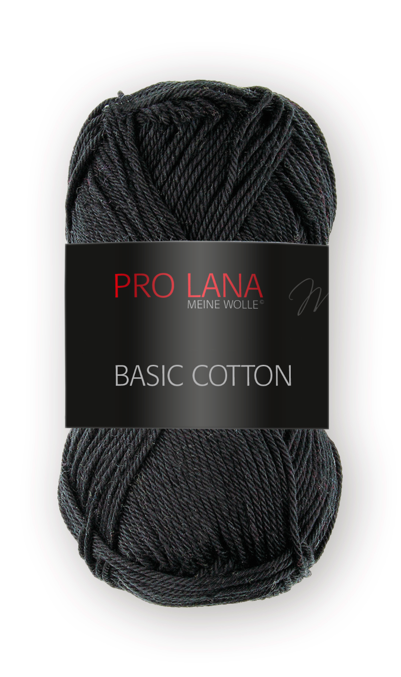Basic Cotton von Pro Lana 0099 - schwarz