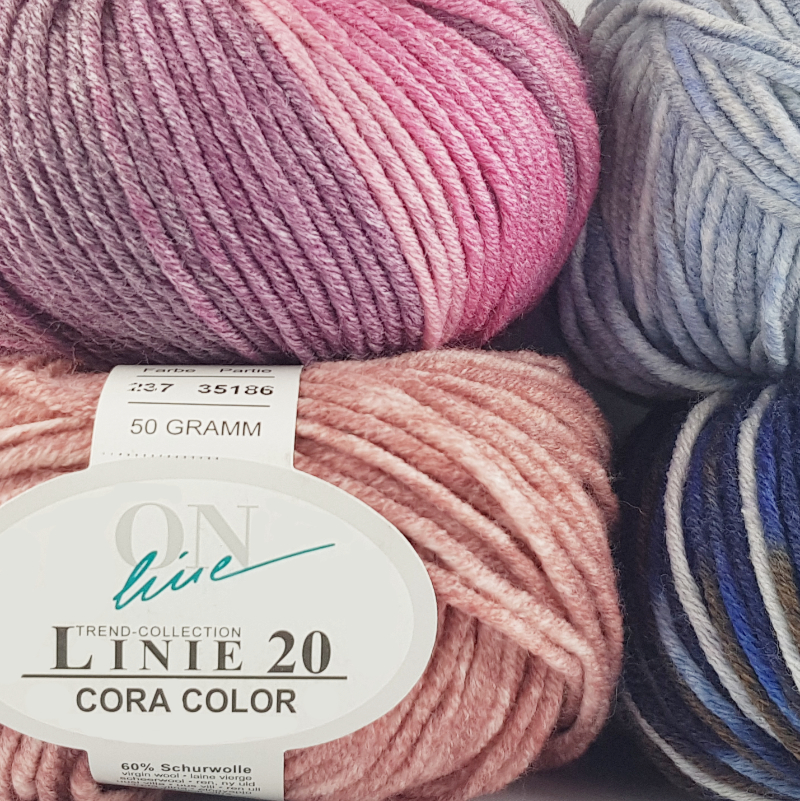 Cora Linie 20 Color von ONline 0261 - royal/brau/oliv