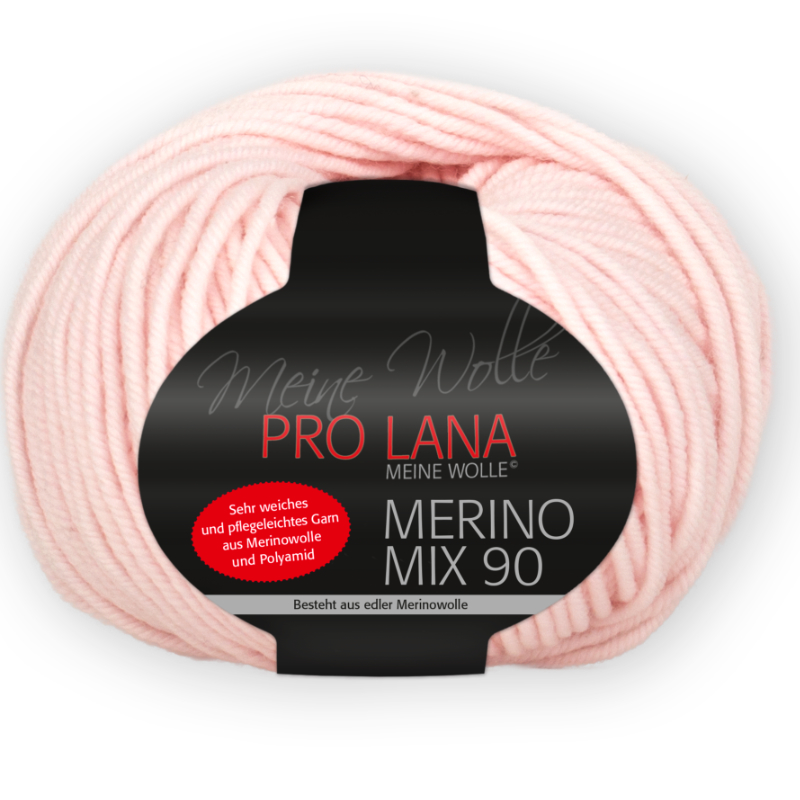Merino Mix 90 von Pro Lana 0037 - rosa