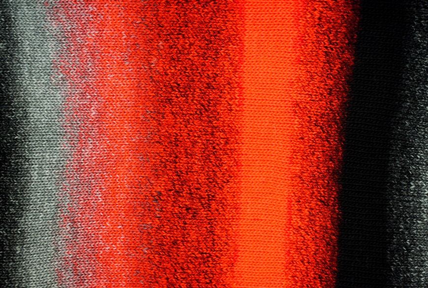 0105 - neon rot/schwarz/grau