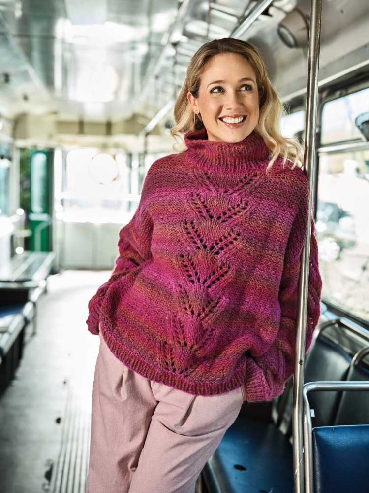 Sweater Chunky Ajour | Anleitungsheft | Wolle Smooth  | Stricken | Pro Lana Sweater Chunky Ajour | Anleitungsheft | Wolle Smooth  | Stricken | Pro Lana