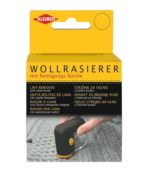 Woll-Rasierer klein mit Reinigungs-Bürste