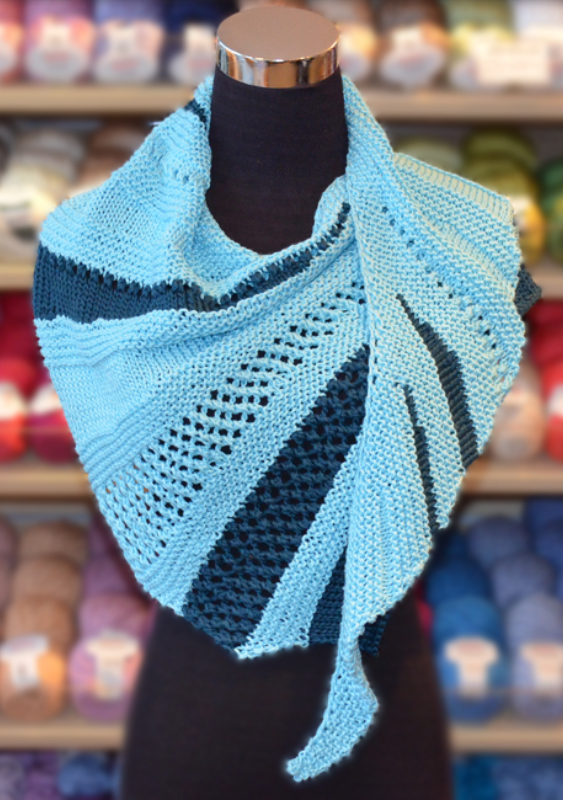 Drachenschal Meeresrauschen | Einzelanleitung |  | Annemarie Drachenschal Meeresrauschen | Einzelanleitung |  | Annemarie