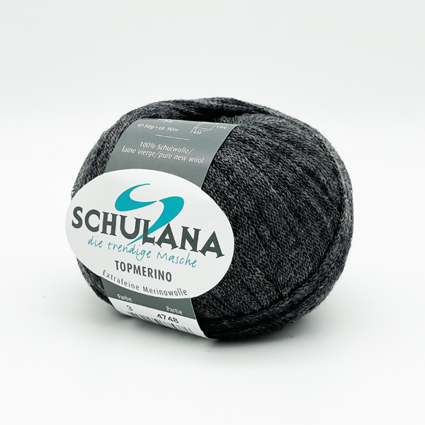 Topmerino von Schulana 0003 - Anthrazit Topmerino von Schulana 0003 - Anthrazit