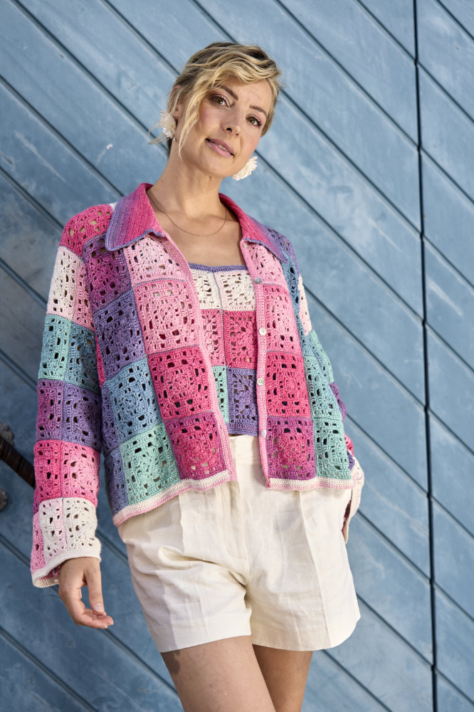 Jacke Granny | Anleitungsheft | Wolle 1-2-3 Ideen  | Häkeln | Pro Lana, Silvia Jäger, Andel Konrad