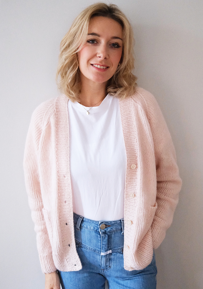 Cardigan | Einzelanleitung | Wolle Lanalpaco Fine  | Stricken | Schulana