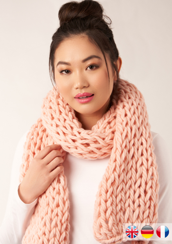 Ballet Scarf | Einzelanleitung | Stricken | Quail Studio
