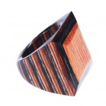 Zeal Ring Square Größe M von TEEKRI 