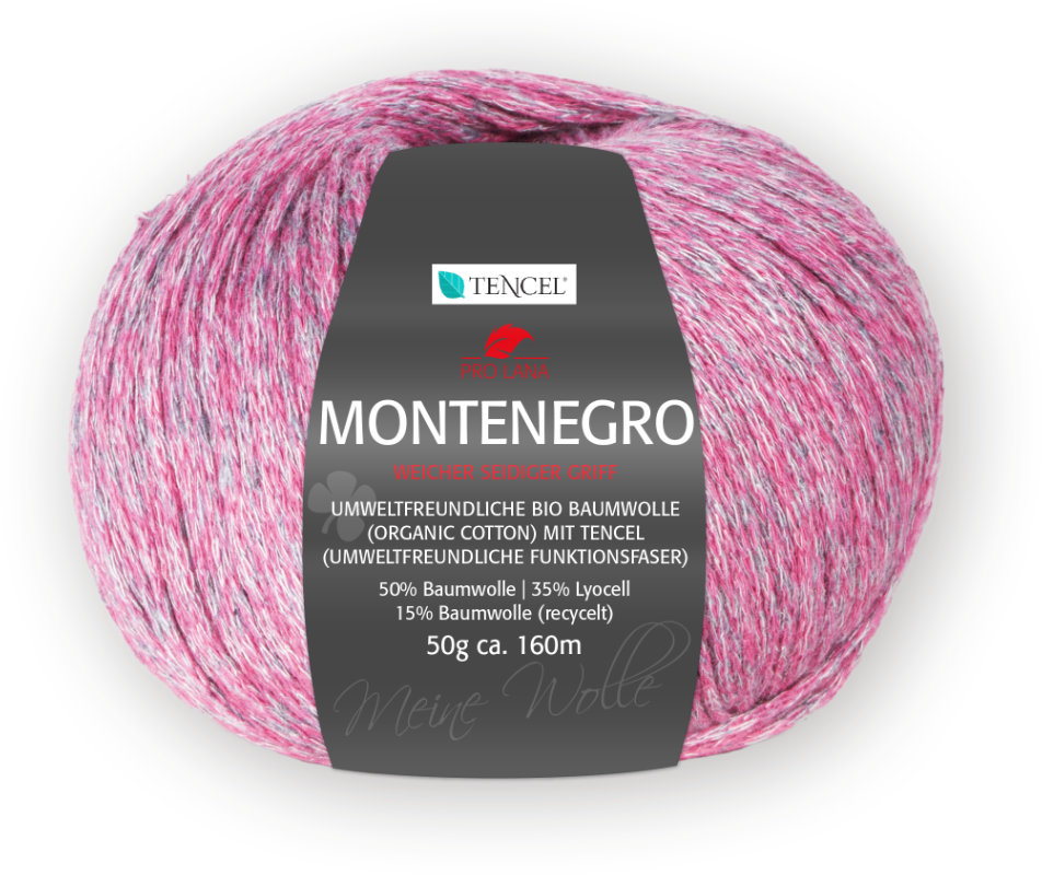Montenegro von Pro Lana 0043 - pink