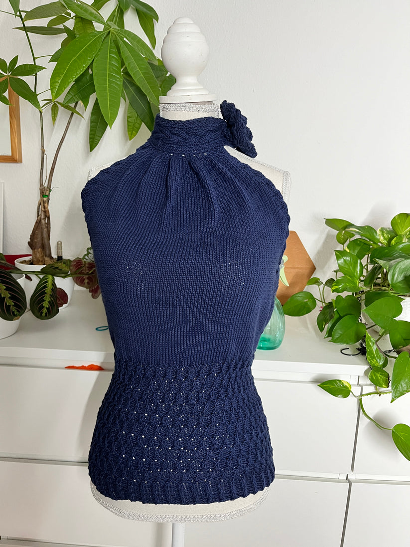 Halbmond Damenshirt | Einzelanleitung | Stricken | Sylvie Rasch
