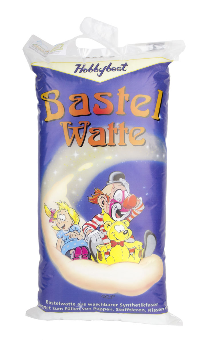 Bastelwatte / Füllwatte weiß 300g