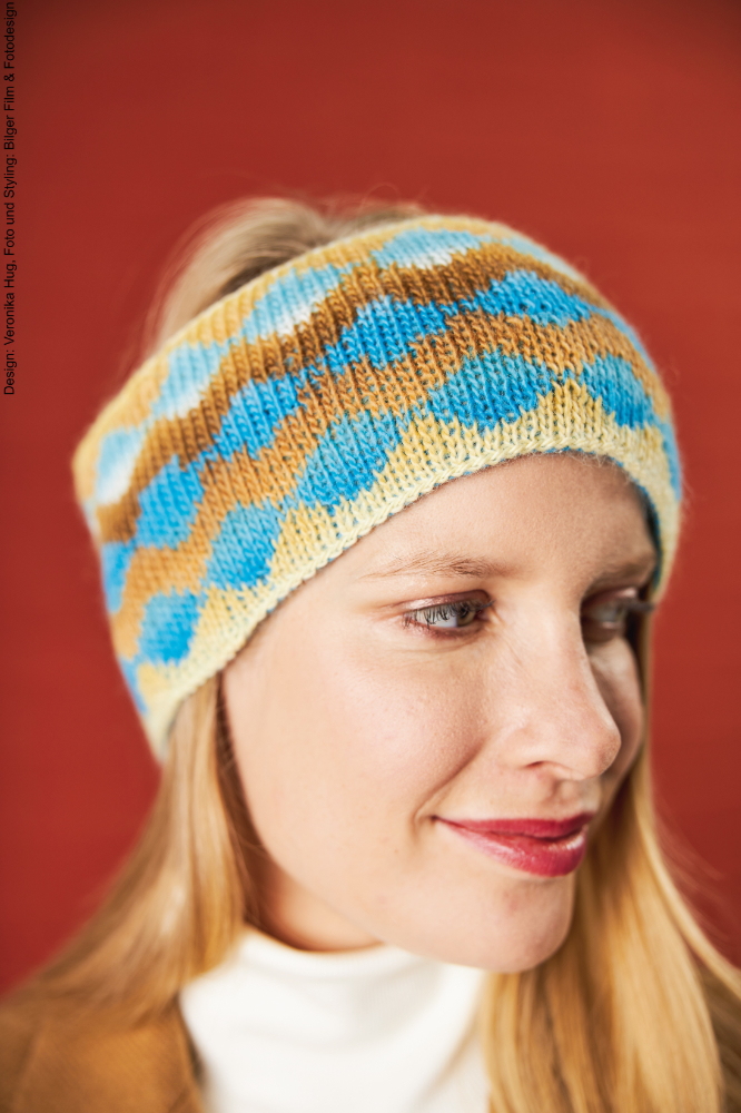 Double-Face-Stirnband | Wollpaket mit Year Socks | Stricken