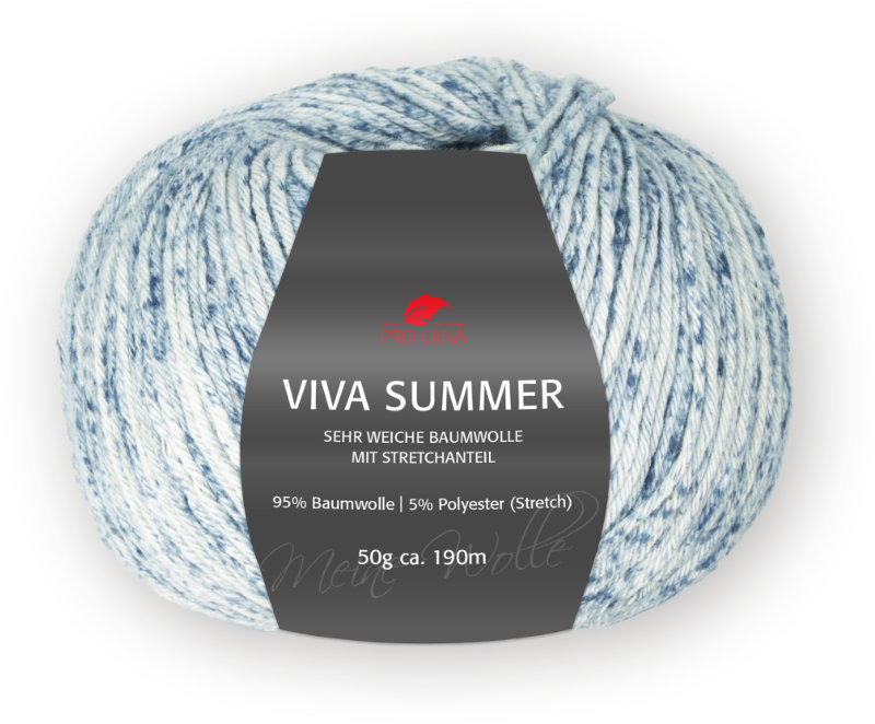 Viva Summer von Pro Lana 0087 - jeans meliert