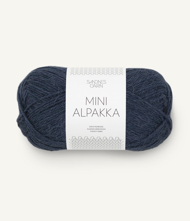 Mini Alpakka von Sandnes Garn 6081 - midnight blue