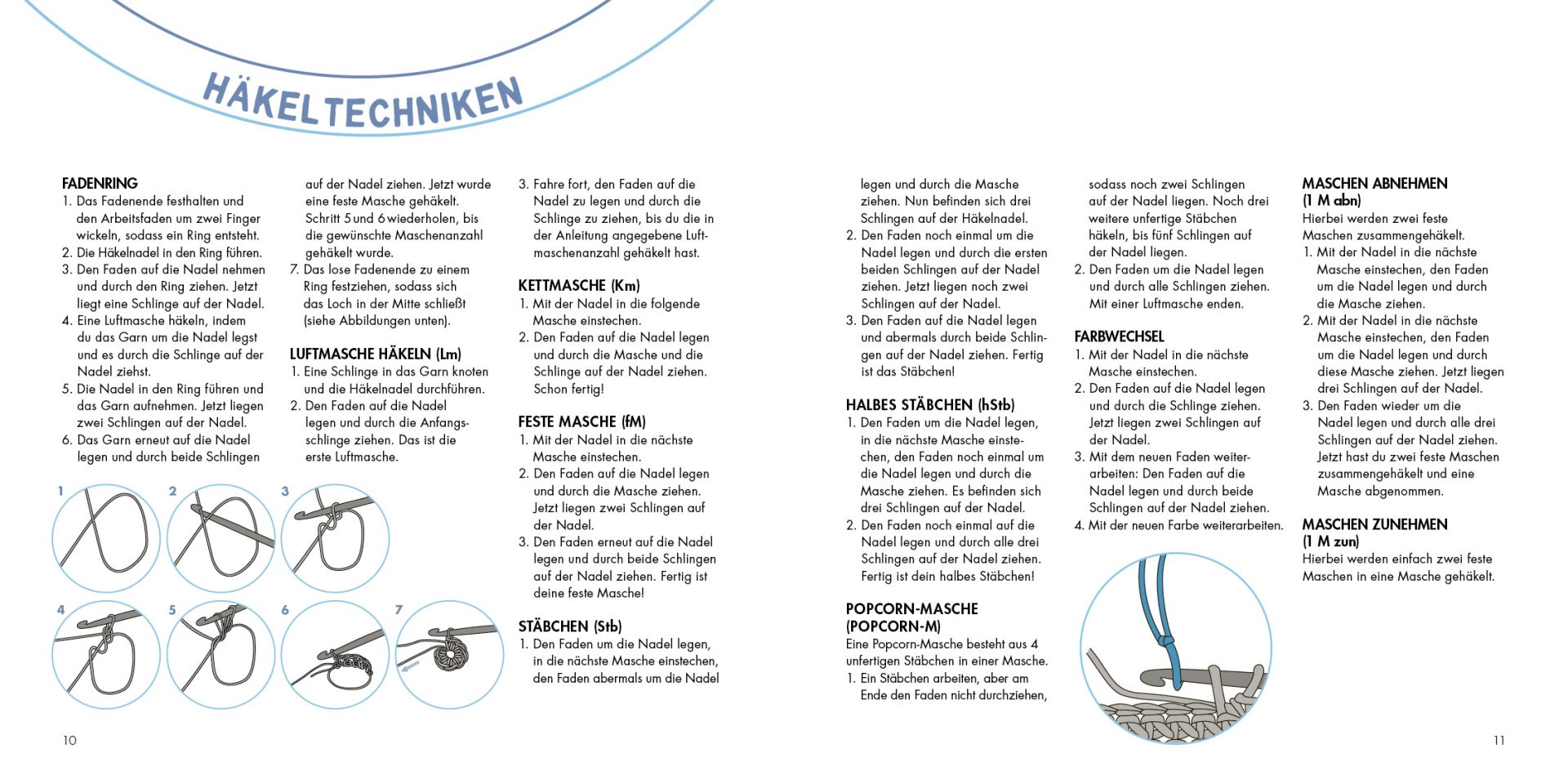 Mini-Amigurumis – süße Meeresbewohner