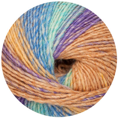 0028 - lila/blau/camel/türkis | 9,07 €