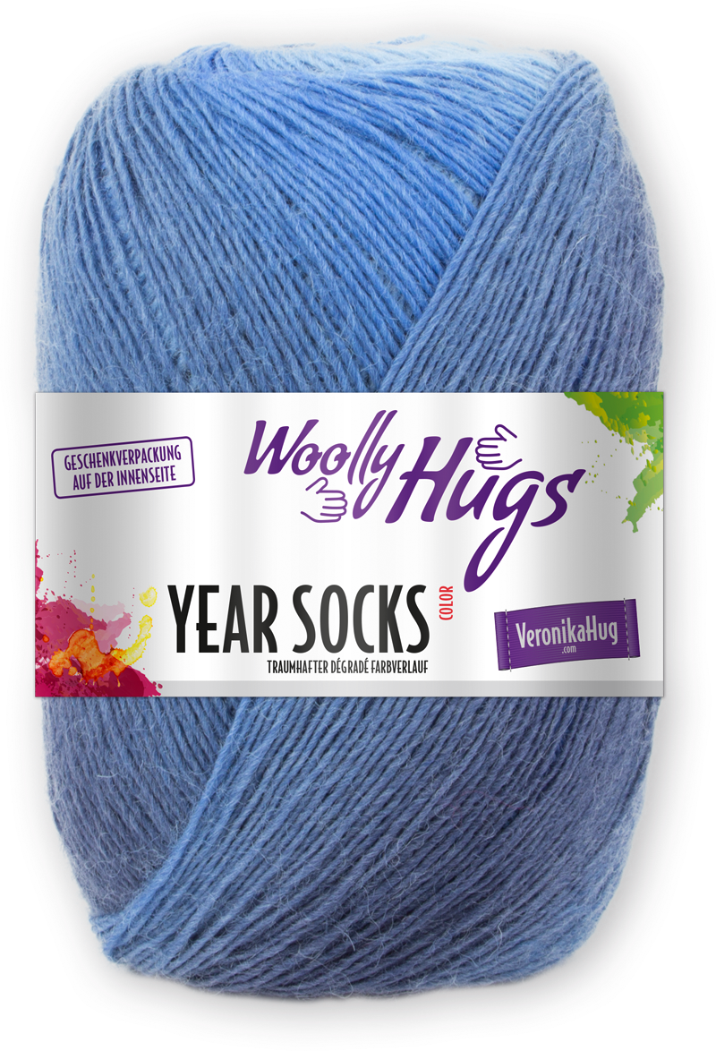 Year Socks von Woolly Hugs 0007 - Juli