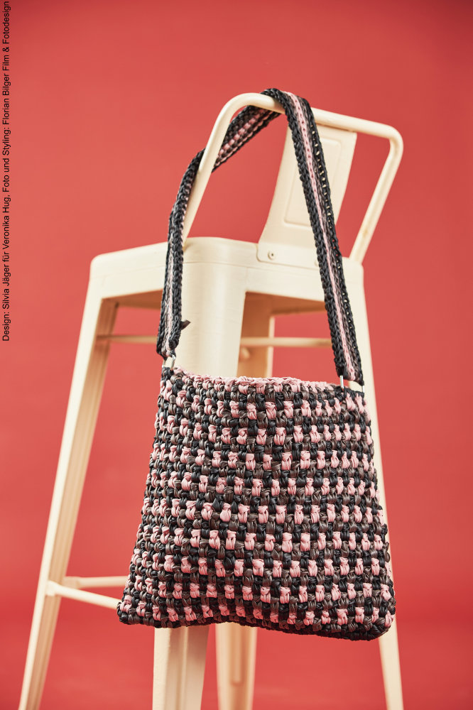 Häkel-Tasche Moni | Anleitungsheft | Wolle Leder Look  | Häkeln | Veronika Hug, Woolly Hugs, Christophorus Verlag