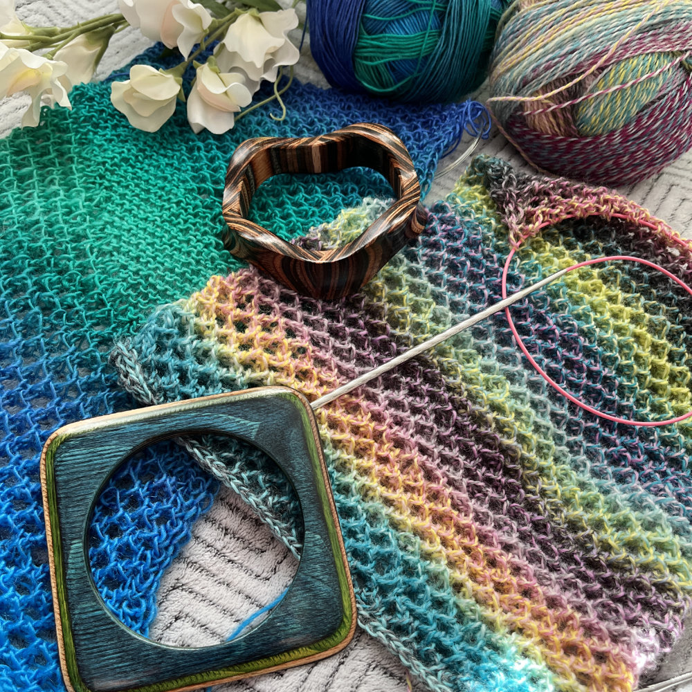 Schal Traumnixe Variante 2 | Anleitung | Wolle Zauberball®  | Stricken | Sylvie Rasch