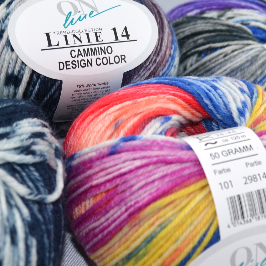 Cammino Linie 14 Design Color von ONline 0105 - grau/schwarz verlauf