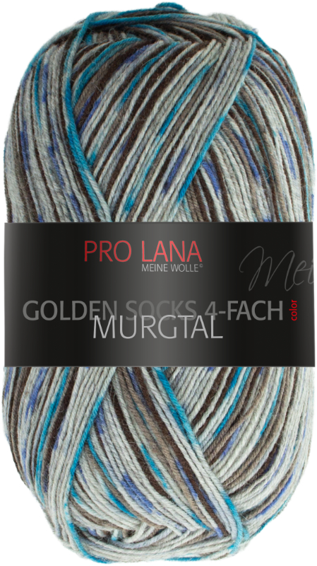 Golden Socks - 4-fach Sockenwolle von Pro Lana Murgtal - 0556