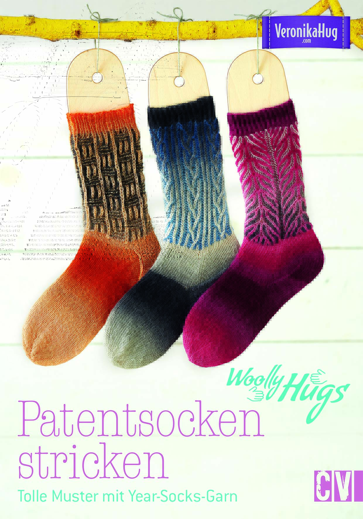 Woolly Hugs Patentsocken stricken von Veronika Hug