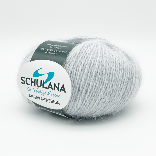 Angora-Fashion von Schulana 0110 - eisgrau