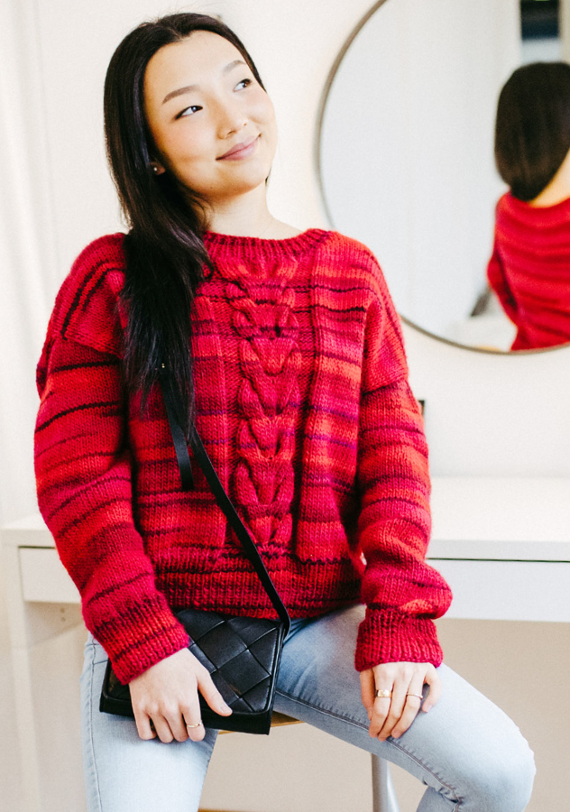 Pullover | Einzelanleitung | Wolle Stella  | Stricken | 