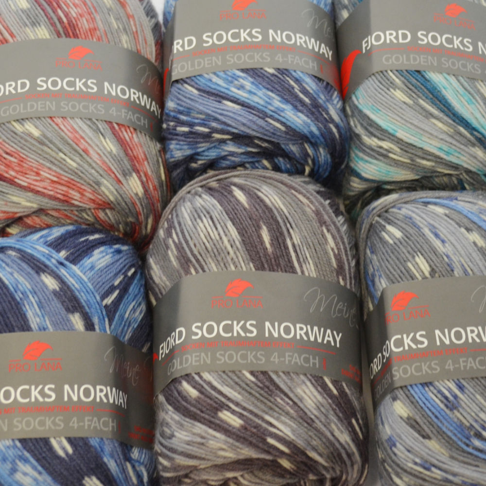 Fjord Socks Norway - 4-fach Sockenwolle von Pro Lana