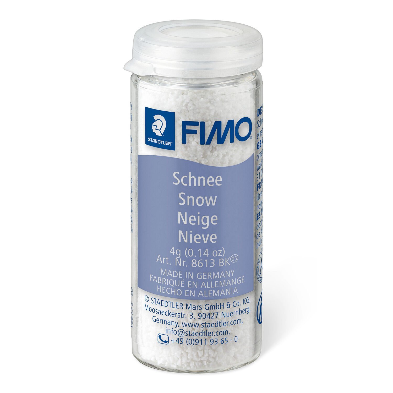Schnee, Schneekugelzubehör FIMO® 8613