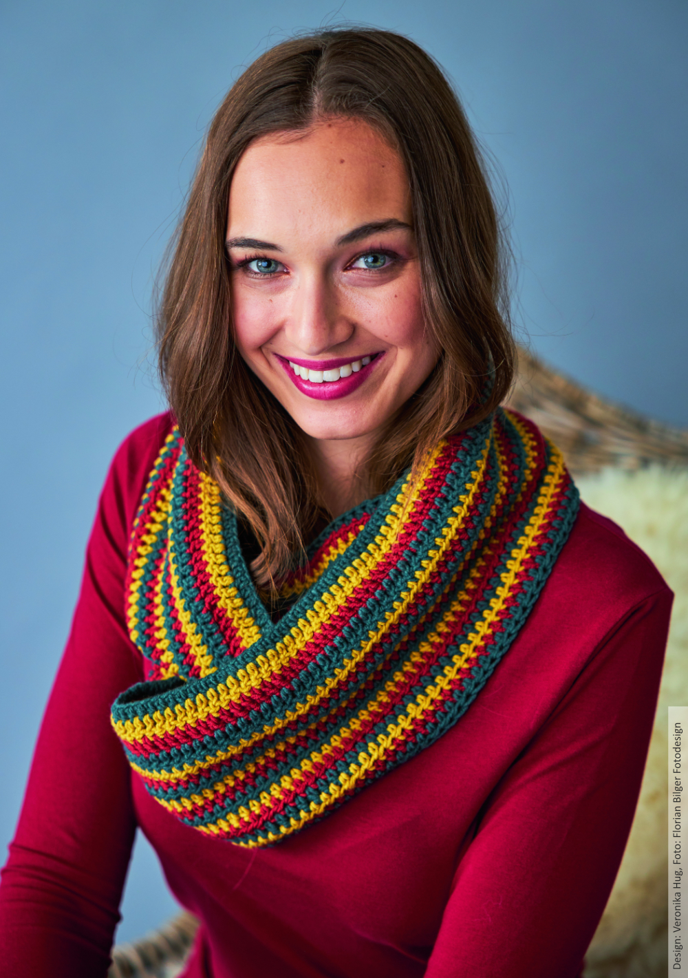 Häkel-Duo Loop | Anleitungsheft | Wolle Merino Stretch  | Häkeln | Veronika Hug, Woolly Hugs, Christophorus Verlag