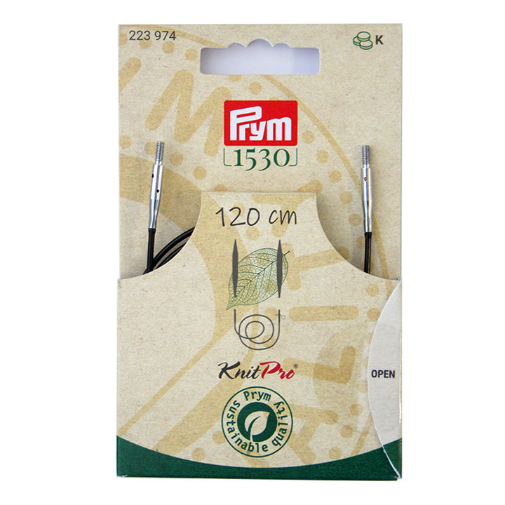 Seil für prym Nadelspitzen | 94 cm ( für 120 cm  Rundstricknadel )
