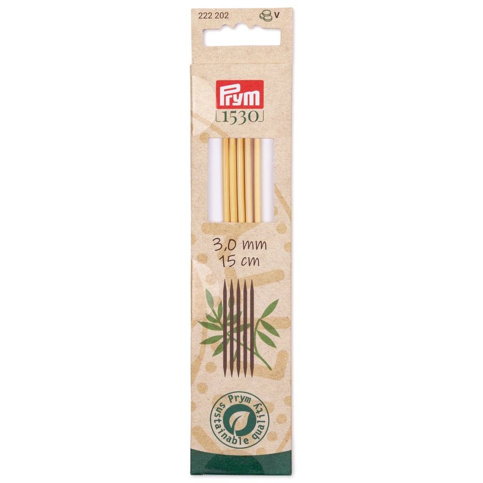 Nadelspiel Bambus von Prym 1530 15 cm 2,00 mm