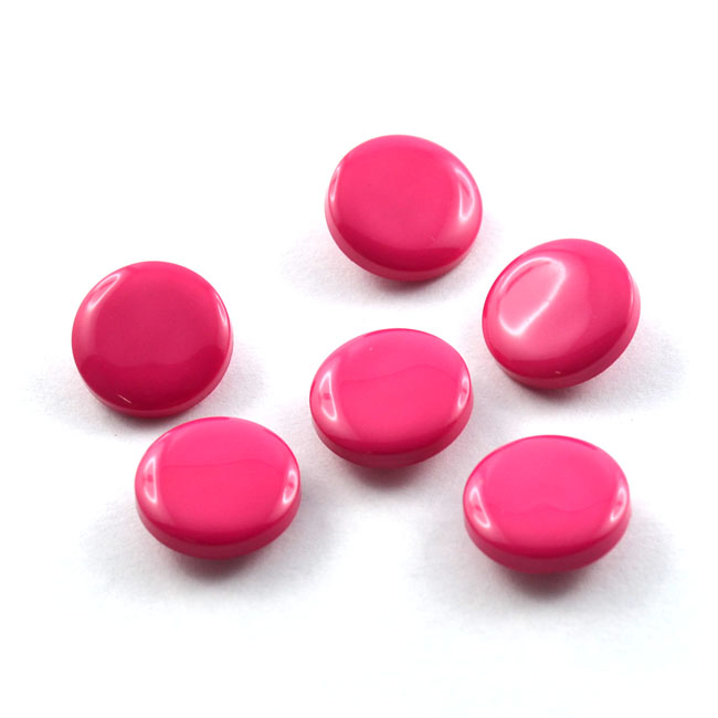 Modeknopf - Größe: 13mm - Farbe: pink 