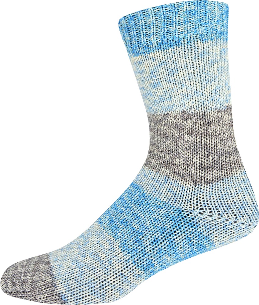 Supersocke Cotton Stretch Sort. 347 Color 4-fach von ONLine 2997