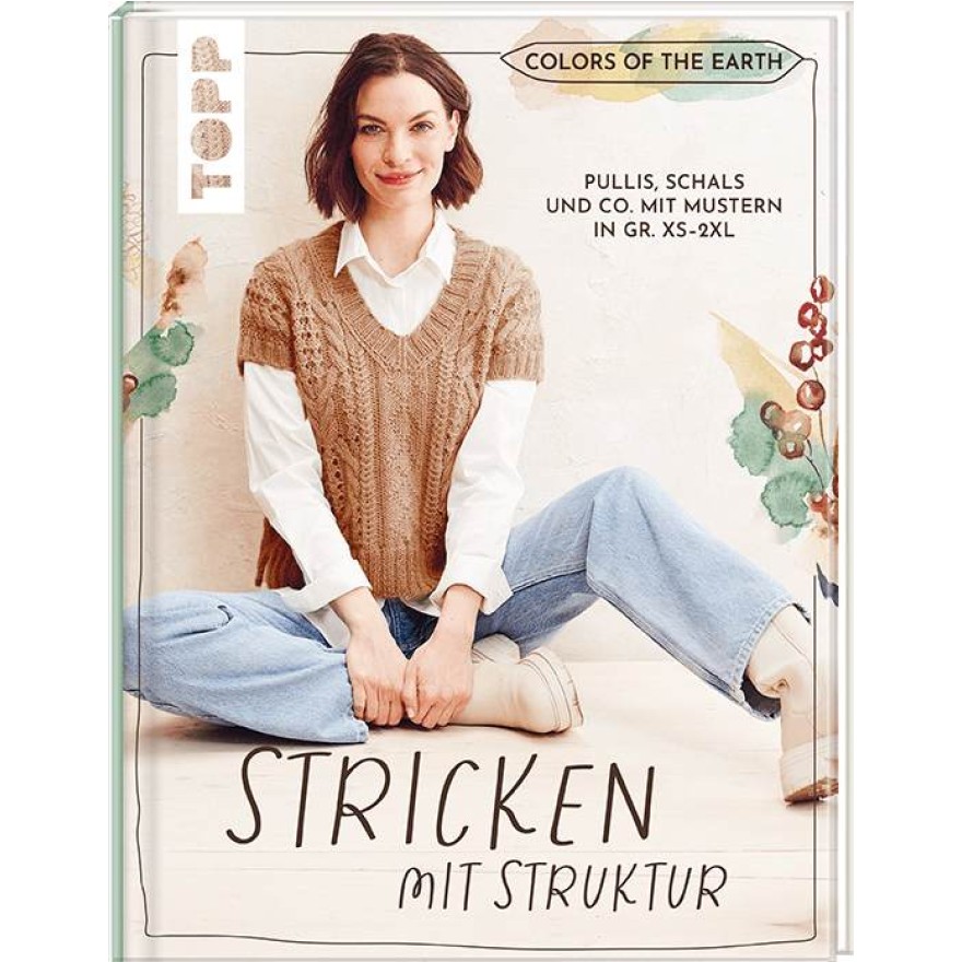 Stricken mit Struktur - Pullis, Schals und Co. mit Mustern in Gr. XS–2XL