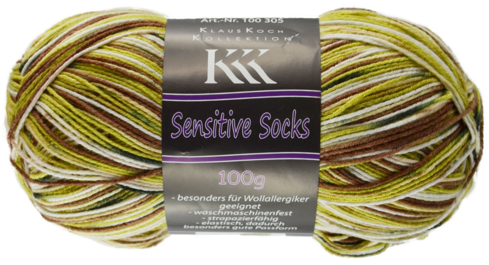 Sensitive Socks Color von KKK 0071 - Kiwi