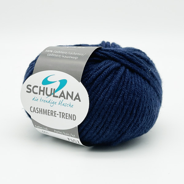 Cashmere-Trend von Schulana 0601 - nachtblau