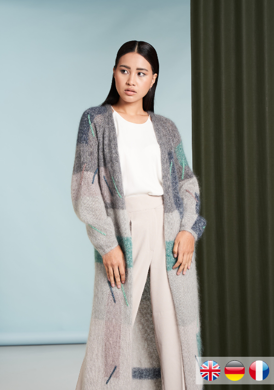 Block Cardigan | Einzelanleitung | Stricken | Georgia Farrell